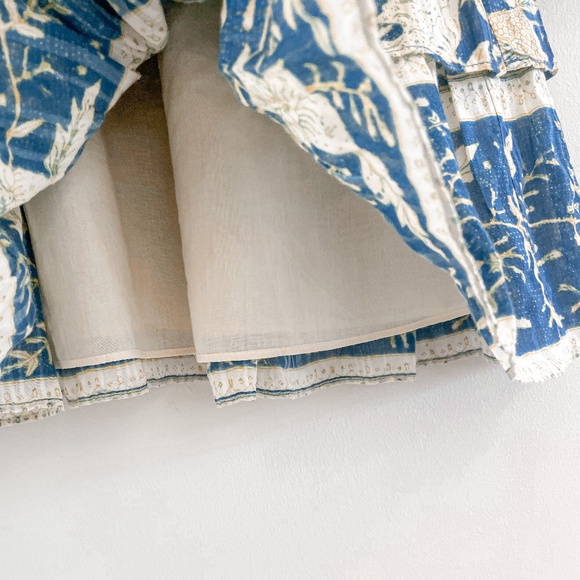 Ulla Johnson Nina Tiered Cotton Voile Mini Dress Lanai 4 - Picture 12 of 14